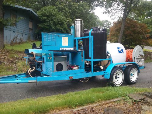 HYDROBLASTER MOBILE  HOT WATER PRESSURE WASHER &amp; RECYCLING SYSTEM BECKETT STEAM