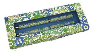 Vera Bradley Perfect Match Pen and Pencil Set in English Meadow