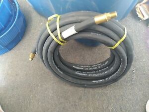 100 FT 3/8&#034; CONTINENTAL|GOODYEAR AIR HOSE FOR AIR COMPRESSOR BLACK OIL RESISTANT
