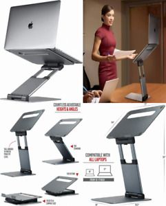 Ergonomic Laptop stand for desk, Adjustable height up to 20&#034;, riser...