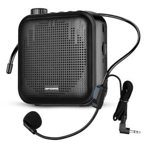Portable Mini 12W Voice Amplifier Microphone Loundspeaker Megaphone for Meetings