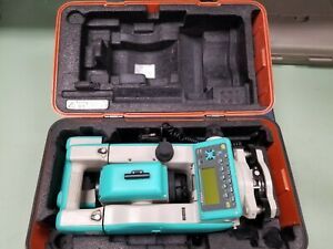 Nikon DTM-520 Total Station w/Data Cable, Batteries &amp; Charger-Calibrated!