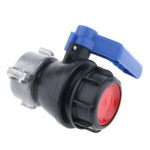 Anti-corrosion 1000L IBC Tote Tank Ball Valve Tap Water Adapter Hose Pipe