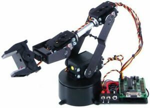 Lynxmotion AL5B 4 Degrees of Freedom Robotic Arm (Hardware Only)