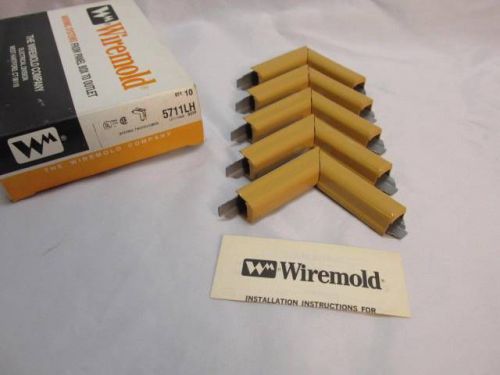 NEW NOS Lot of (5) Wiremold Left Hand Internal Twisted Elbow Buff 5711LH