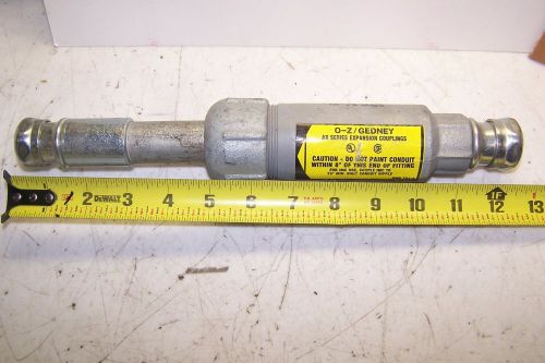 New oz gedney ax-75 expansion coupling 3/4&#034; malleable iron w/extention tx 75 ozg for sale