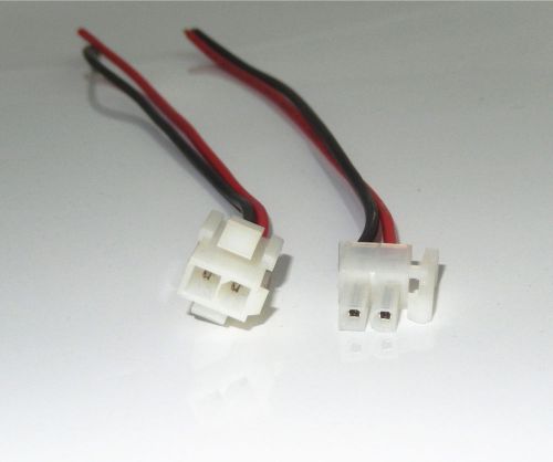 5sets 20cm 2pin male to female jst connectors gauge vinyl wire waterproof light for sale