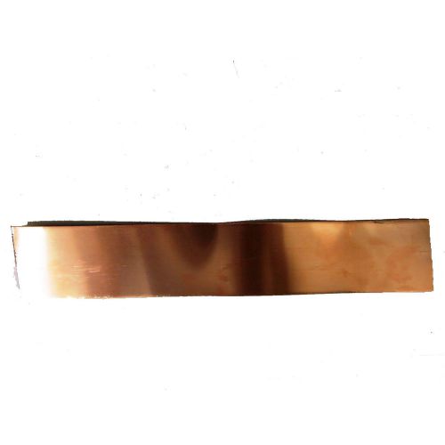 Copper sheet 72&#034; x 2 1/8&#034;/ 99/9% pure/ unc c11000 / fast shipping! for sale