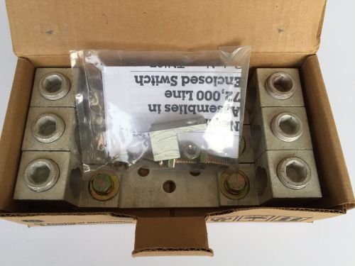 General electric ge tni67 insulated groundable neutral kit new in box 800a 600v for sale