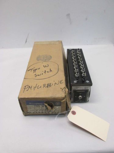 NEW WESTINGHOUSE 1802498 ROTARY AUXILIARY POSITION TYPE W SWITCH D399826