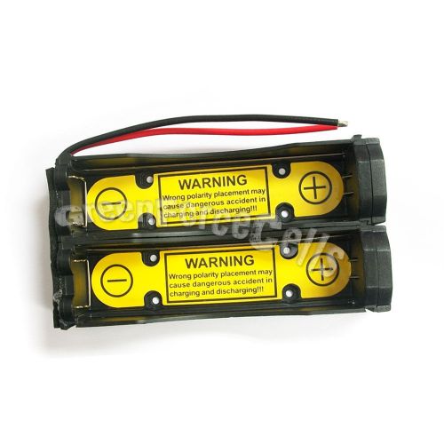 5 pcs 1S2P 18650 3.7V Holder Case Battery Li-Ion PCM Protection Circuit Module
