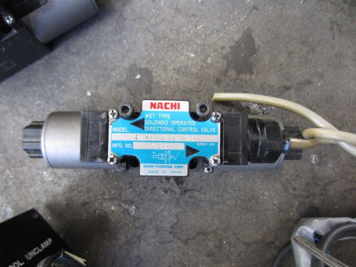 Nachi sl-g01-a3x-gr-d2-11 solenoid valve slg01a3xgrd211 enshu 650vx cnc mill for sale
