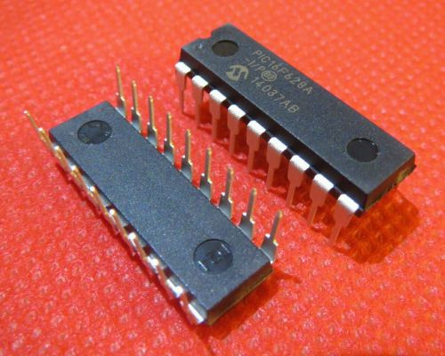 2Pcs x PIC16F628A-l/P New Original Microchip Microcontrollers, USA Seller