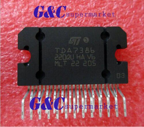 1PCS  IC TDA7386 ZIP-25 ST Amplifier NEW GOOD QUALITY Z1