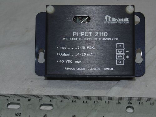 brandt pi-pct 2110 pressure to current transducer (S7-2-44b)