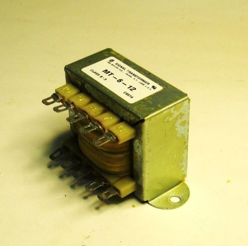 Signal transformer triple output transformer 115/230 vac x 5/12 vdc mt-6-12 usg for sale