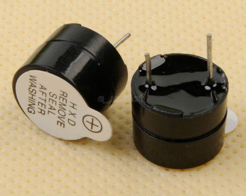 10pcs 12v active buzzer continous beep 12*9.5mm perfect for sale