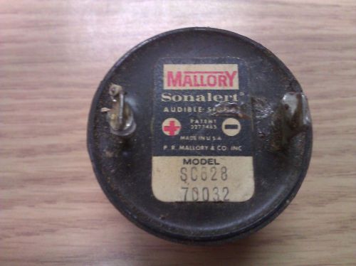 Mallory Sonalert  Model SC828 fits 1.125&#034; Hole