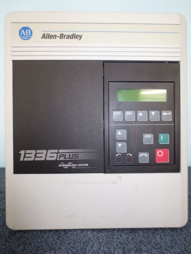 AC Allen-Bradley Phase Speed VFD Motor Control 1336S-BRF50-AA-EN4 NO RESERVE!!
