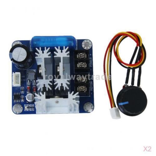 2x dc6v-90v 15a pulse width pwm dc motor speed controller switch -64 x 59 x 22mm for sale