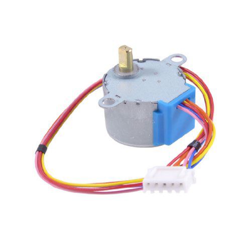 New 38g silver plastic 28byj-48-5v 4 phase 5 wire dc 5v gear step stepper motor for sale