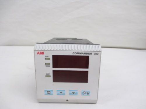 NEW ABB C201B32301USTD COMMANDER 200 110/230V-AC PROCESS METER D226188