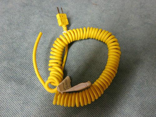 Type k thermocouple lead wire with plug for sale