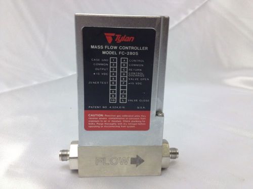Tylan Mass Flow Controller FC-280S Nitrogen 100 SCCM S/N AW907187