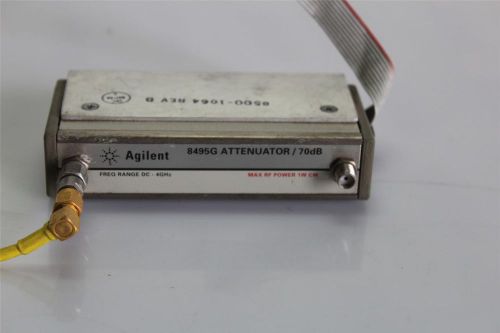 Hp 8495g attenuator 70db dc - 4ghz   max rf power 1w cw opt:022/011/016/h88 for sale