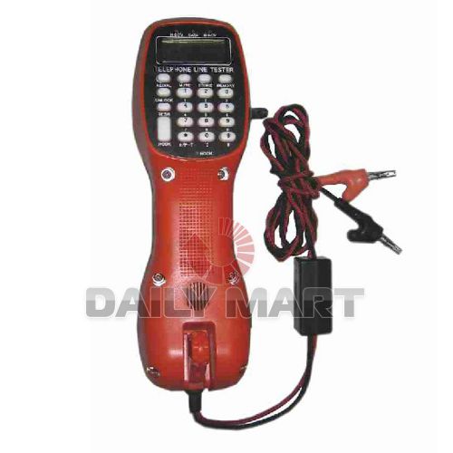 BRAND NEW Mini Telephone Line Tester Network Cable Tester Meter