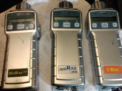 Rae systems lot of three (3) units: for sale