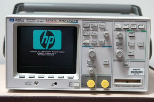 Keysight Agilent / HP 54620C 16 Channel 500 MSa/s Portable Color Logic Analyzer