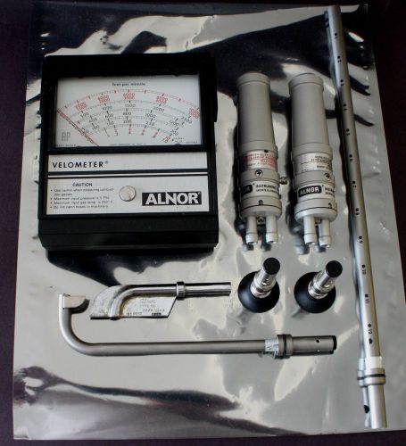 Tsi alnor velometer series 6000-p air velocity meter 6006-ap + ancilliiaries for sale