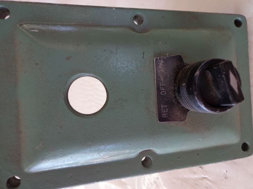 ADALET EXPLOSION PROOF BARRIER BOX (FRONT COVER ONLY) XIF-030603 *USED*