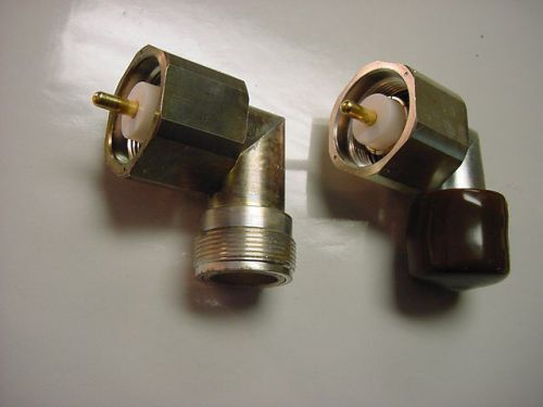 TRU- 5555, Type LC RF Connector, 90&#039; Male/Female, New, Lot of 2