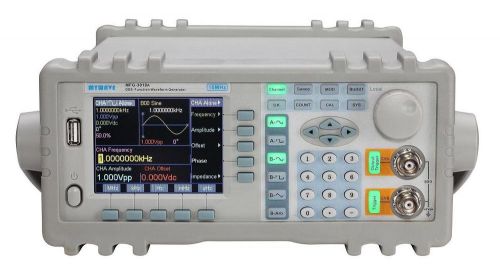 2ch signal function waveform generator 10mhz frequency counter usb rs232 tft lcd for sale
