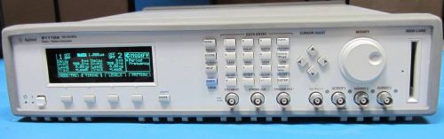 Agilent HP 81110A Pulse/Pattern Generator with 2 81112A Modules