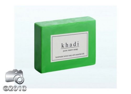 Brand new khadi 100% pure natural neem soap made from pure herbal base - 250gm for sale