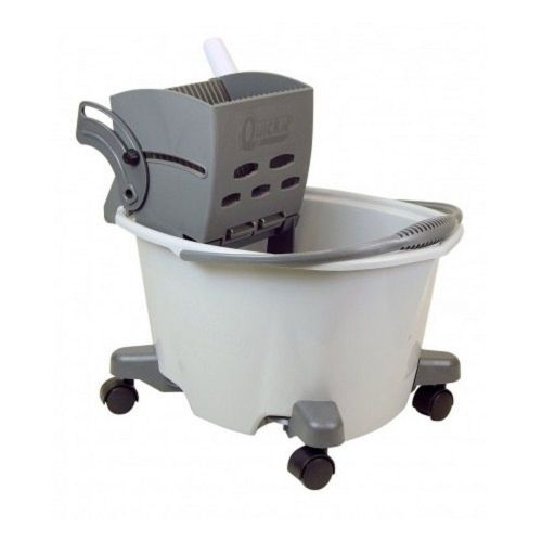 5 Gallon Rolling Mop Bucket Home Office Cleaning Janitor Maintnance Floor Care