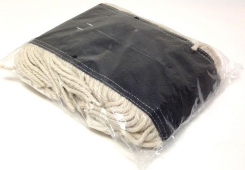 1 Industrial 24&#034;x5&#034; Dust Mop Pad Cotton Yarn Disposable Head Refill Replacement