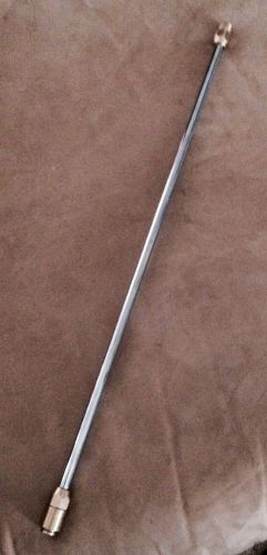 Pressure washer lance24&#034; new treated stainless w/ quick connect 1/4&#034; coupling for sale