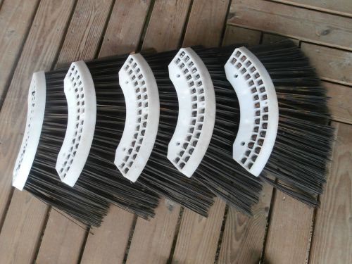 (box of 5) united blue steel wire gutter broom strset sweeper brushes for sale