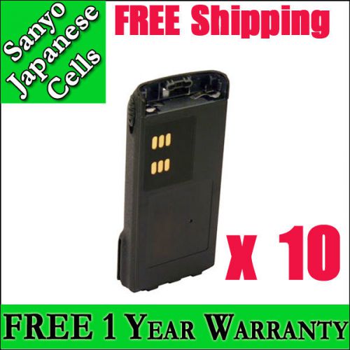 10 Batteries NTN9858-2100 for Motorola 2-way Radios XTS1500/XTS2500/MT1500.Sale