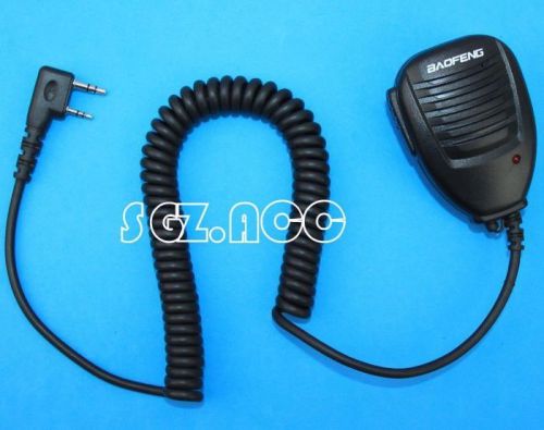 Baofeng handheld shoulder speaker mic fr uv-5r uv-3r+ dual-band two-way radio us for sale