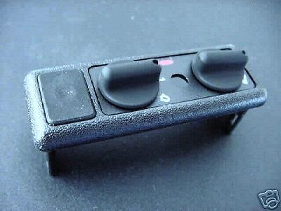 New Minitor II Case top with knobs reset Black Motorola