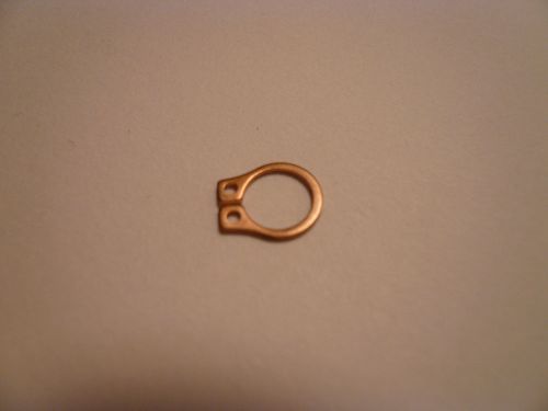 100 pcs stainless steel external retaining snap rings 1/4&#034; shaft o.225 id for sale