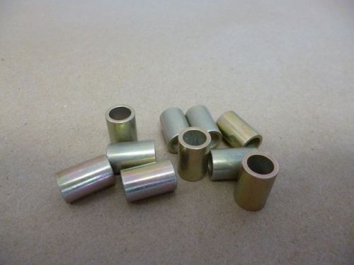 1/4&#034; id x 3/8&#034; od x 0.578&#034; tall steel standoff / spacer (10pcs) nas43ht4-37 for sale