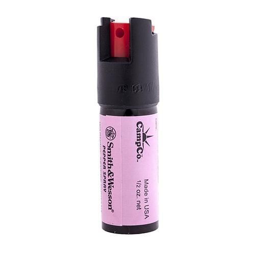 Smith  Wesson 1/2oz Pepper Spray with Holster  Quick Release Clip, Pink/Pink