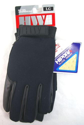 Hwi lined neoprene duty glove nd 100l large for sale