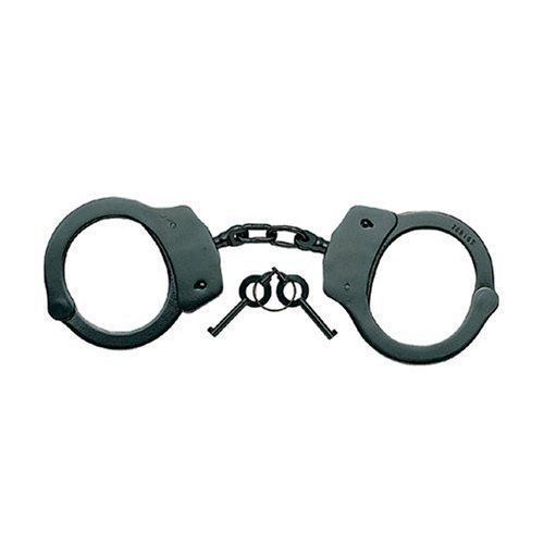 NEW Professional Detective Handcuffs - Black Steel